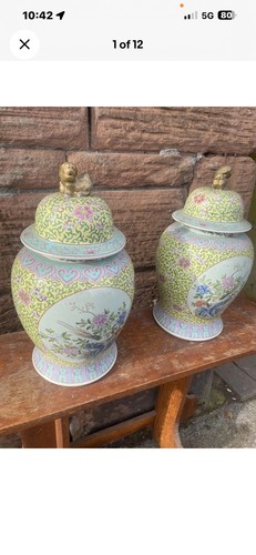 Antique chinese pair imperial - antique,
