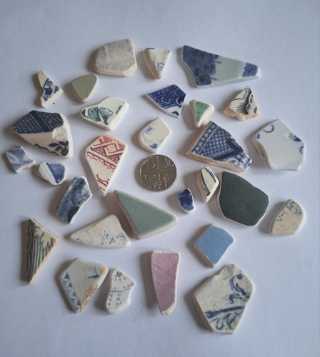 Sea pottery pieces ideal for - pieces,