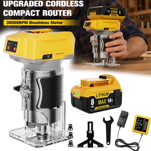 Brushless compact router for - brushless,
