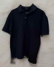Gucci Smart Modern/Slim Fit Blue Cotton Polo Shirt L