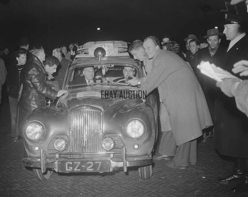 Sunbeam talbot team rally car - talbot,