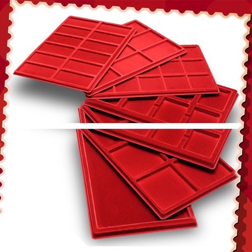 Red rectangle trays for - trays,