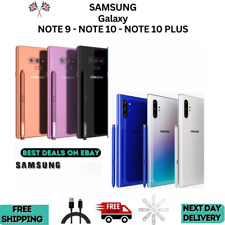 Samsung Galaxy Note 9 - Note10 - Note10+ Plus - Note 20 - 256GB Unlocked  A++