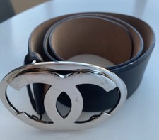 Chanel leather belt