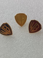 Warner Bros WB Shield Logo Pin