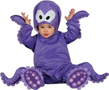 Halloween Baby & Toddler Octopus Fancy Dress Costume Sea Creature Outfit New fg