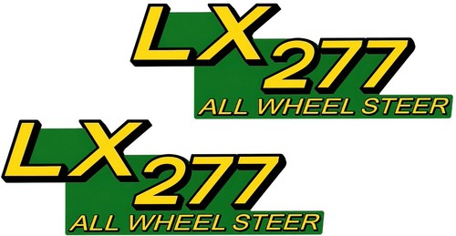 John deere lx277all - john, wheel