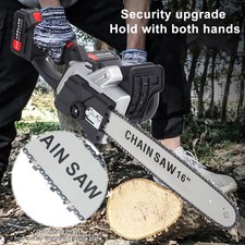 Inch cordless chainsaw - 16,