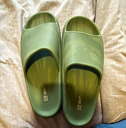 Men green slider sandals uk - slider,