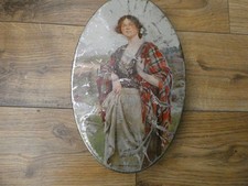 Crawford Biscuit Tin Flora McDonald 'A Sprig of Heather' 1930s.