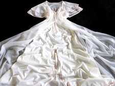Vintage long peignoir set - peignoir, gown
