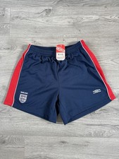 England Umbro Navy Shorts Large BNWT