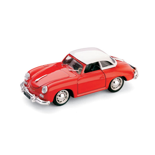 1952 porsche 356 - hard, red