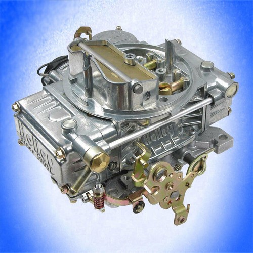 Holley carburetor polished - carburetor,