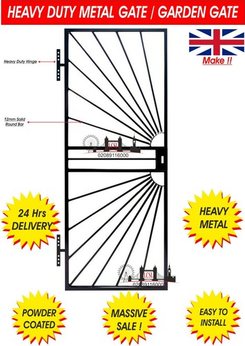 Steel security door - steel, door,garden