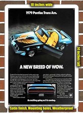 Metal Sign - 1979 Pontiac