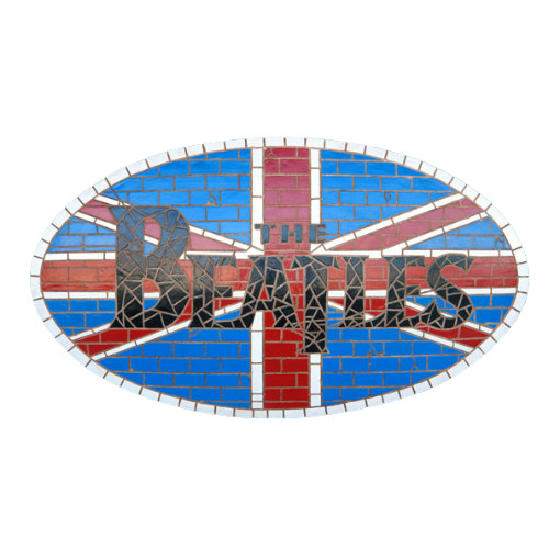 Beatles union jack mosaic - union,