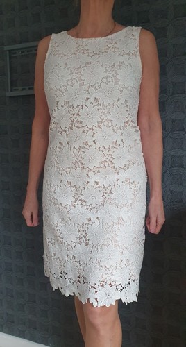 Eliza ivory cream dress - ivory,