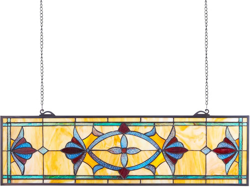 Stained glass window panel 32 - window,