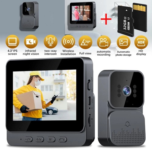 Wireless video doorbell - video,
