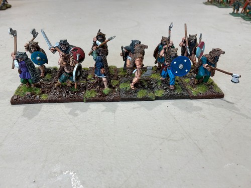 28mm viking berserkers metal - viking,