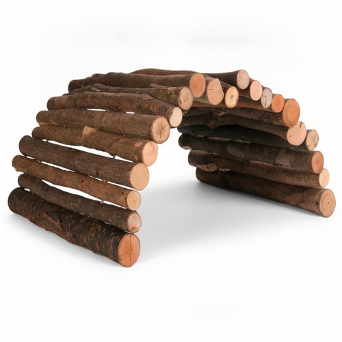 Large wooden bridge - wooden,