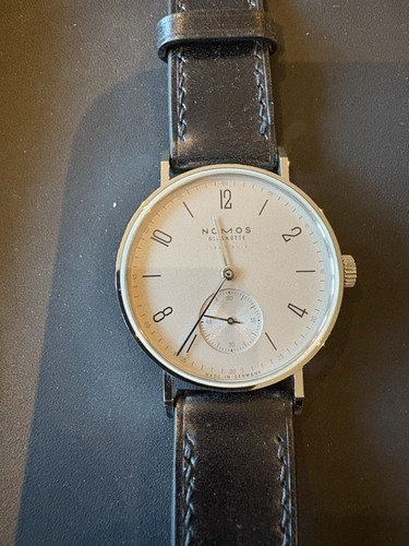 Nomos tangente platinum - nomos, gray