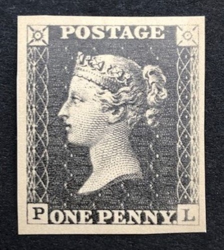 Penny black facsimile - -,