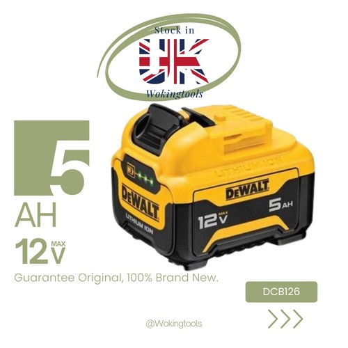 Dewalt dcb126 12v 0ah - dewalt, 5.0ah