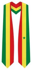 Senegal Graduation Stole -