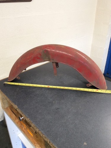 Vintage motorcycle mudguard - motorcycle,