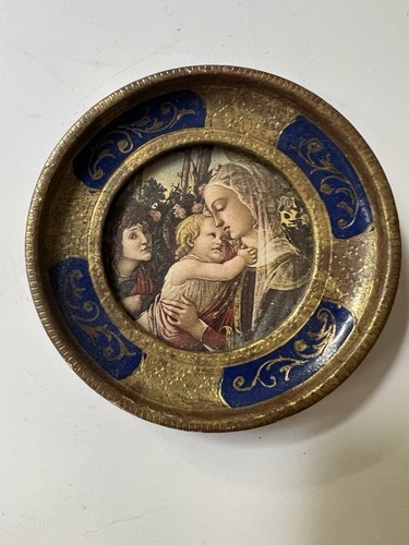 Antique framed madonna child - madonna,