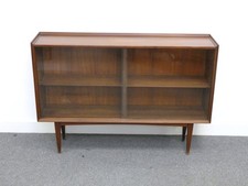 Richard Hornby Bookcase Afrormosia Teak/Glass Sideboard 1960s Fyne Ladye