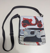 Scooter Fabric Messenger Bag