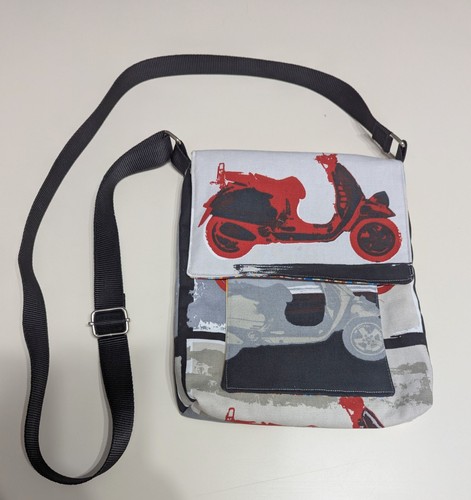 Scooter fabric messenger bag - messenger,