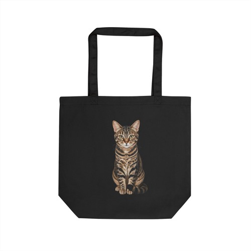 Cute tabby cat tote bag - cute,