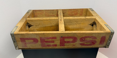 Vintage wooden pepsi - vintage,
