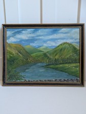 vintage Landscape painting