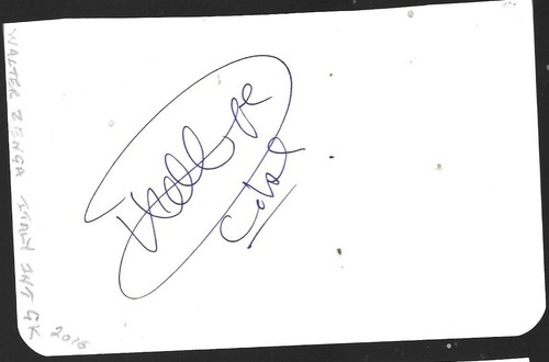 Autograph walter zenga - -,
