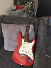 Silvertone Strat Guitar