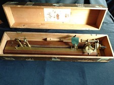 Antique Hand Crank Brass Wool Yarn Ball Winder Worsted.