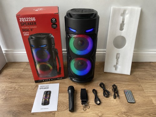 Bluetooth karaoke speaker with - bluetooth,