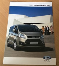 Ford Tourneo Custom 300 SWB LWB bus brochure catalogue April 2012 FA 1570