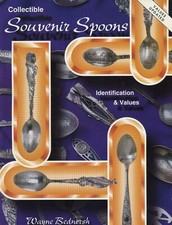 2,000+ Collectible Souvenir Spoons - Identification / Illustrated Book + Values 