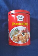  Peek Freans Cheeselet Tin/Drum Empty