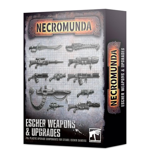 Escher weapons upgrades - escher, &