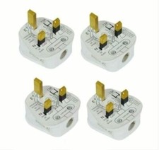 Standard UK Fused 13 Amp White