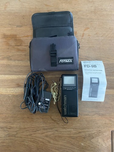Sony watchman 9b - watchman, fd-9b