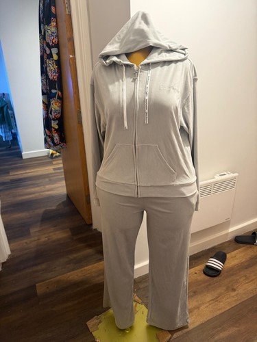 Ladies tracksuit grey - tracksuit, m/l