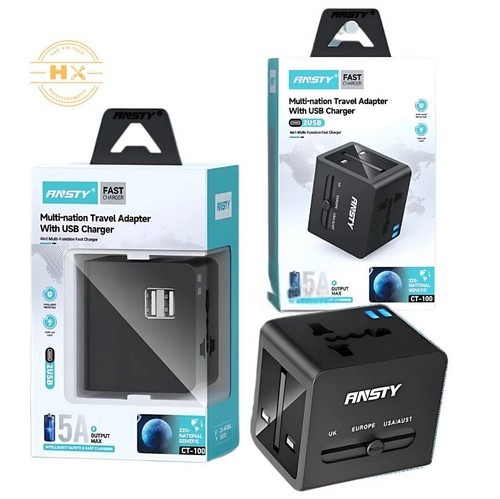 Ansty 100 travel adapter - ansty, ct-100